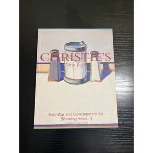 2003 Christies Post War Contemporary Art Auction Catalog 15 May 2003